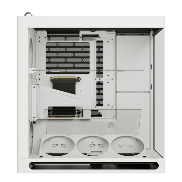 HAVN HS 360 VGPU Midi-Tower Case with window, White