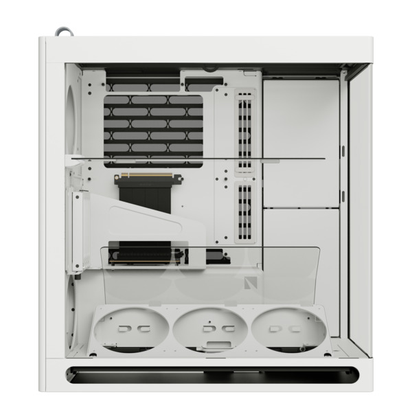 HAVN HS 360 VGPU Midi-Tower Case with window, White