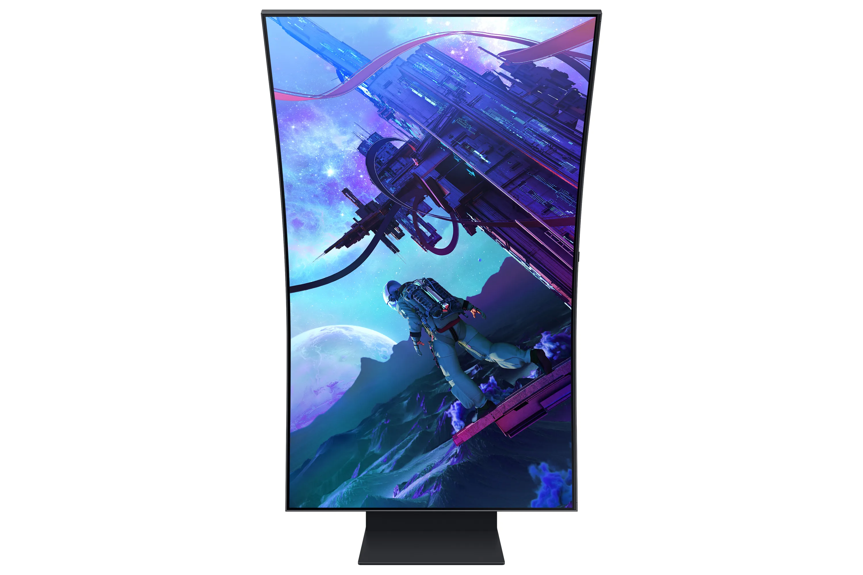 Samsung Odyssey Ark LS55CG970NUXDU 55" 4K UHD, VA Curved Gaming Monitor with USB-C hub