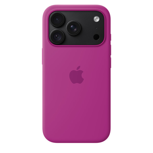 Apple iPhone 18 Pro Silicone Case with MagSafe, Magenta