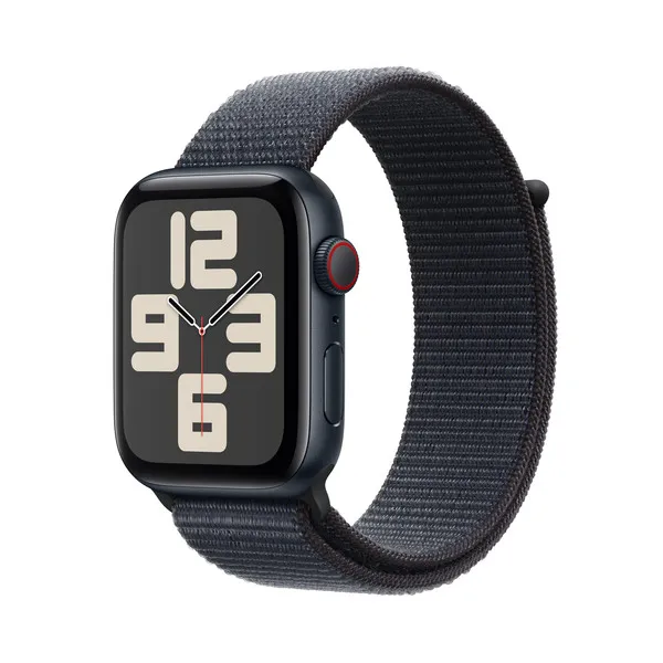 APPLE Watch SE GPS + Cellular 44mm Midnight Aluminium Case with Ink Sport Loop