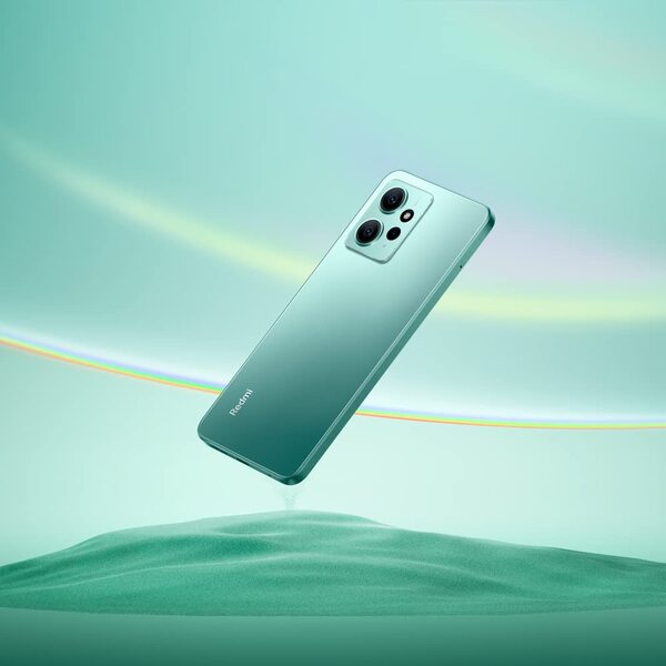 Xiaomi Redmi Note 12 4G 128/4 GB Android - mobiltelefon, Mint Green