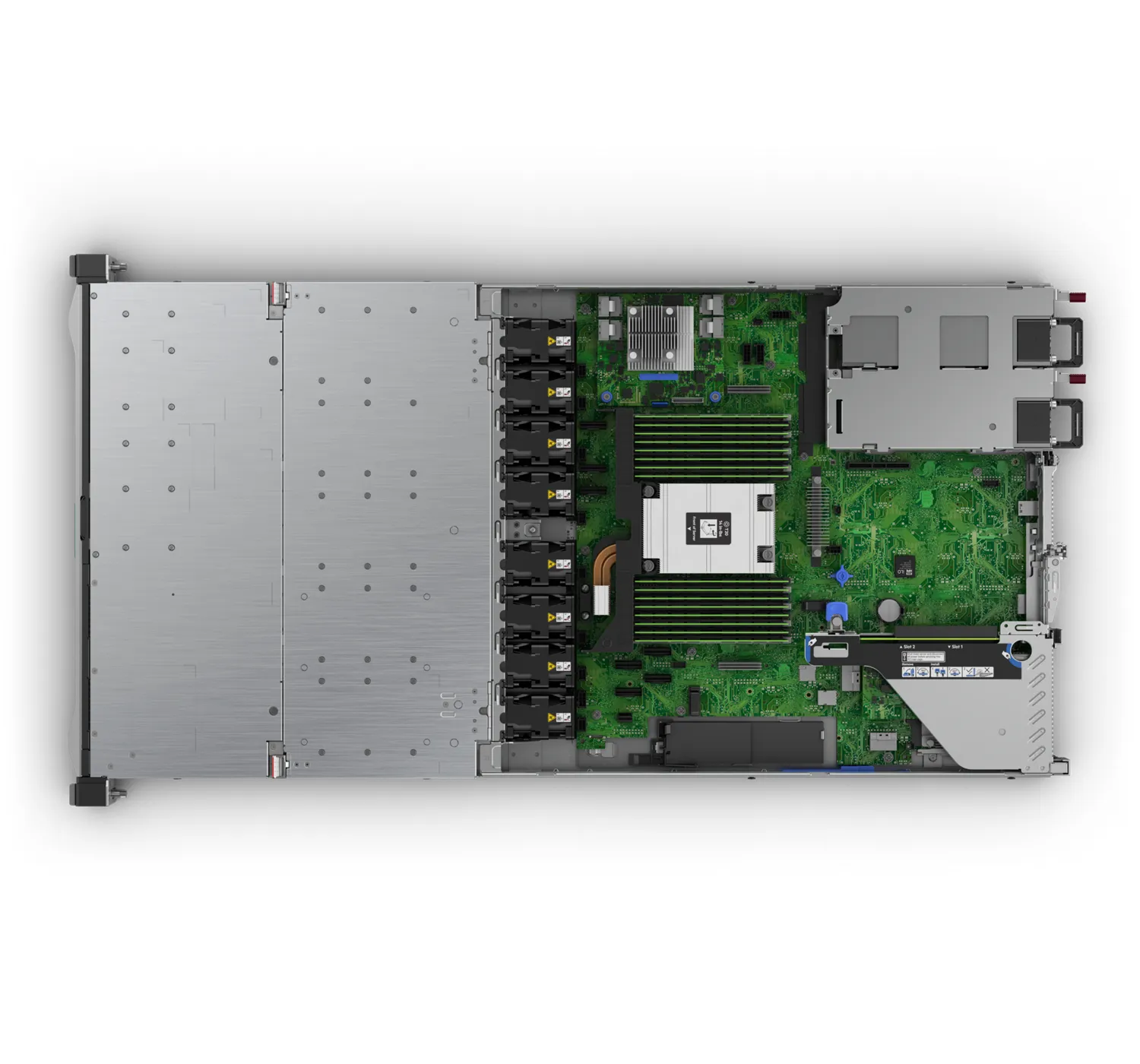 HPE ProLiant DL325 Gen10 Plus - Palvelin - telineasennettava - 1U - 1-tie - 1 x EPYC 7262 / 3.2 GHz - RAM 16 GB - SAS - pikavaihto 3.5" - ei kiintolevyä - GigE