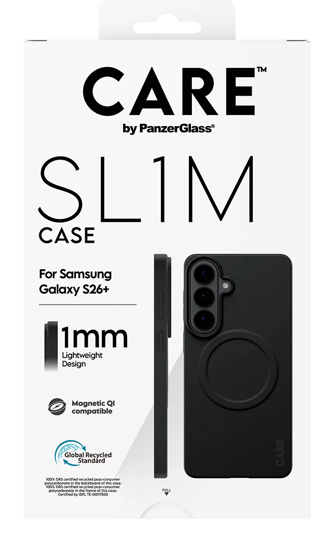 PanzerGlass CARE SL1M Case for Galaxy S26+, Black