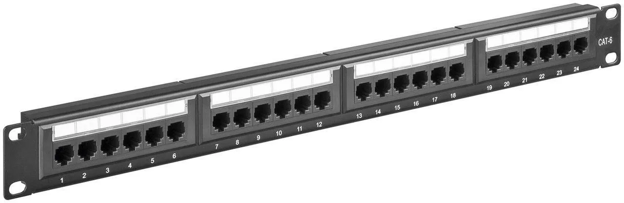 Patch Panel CAT 6 24 port