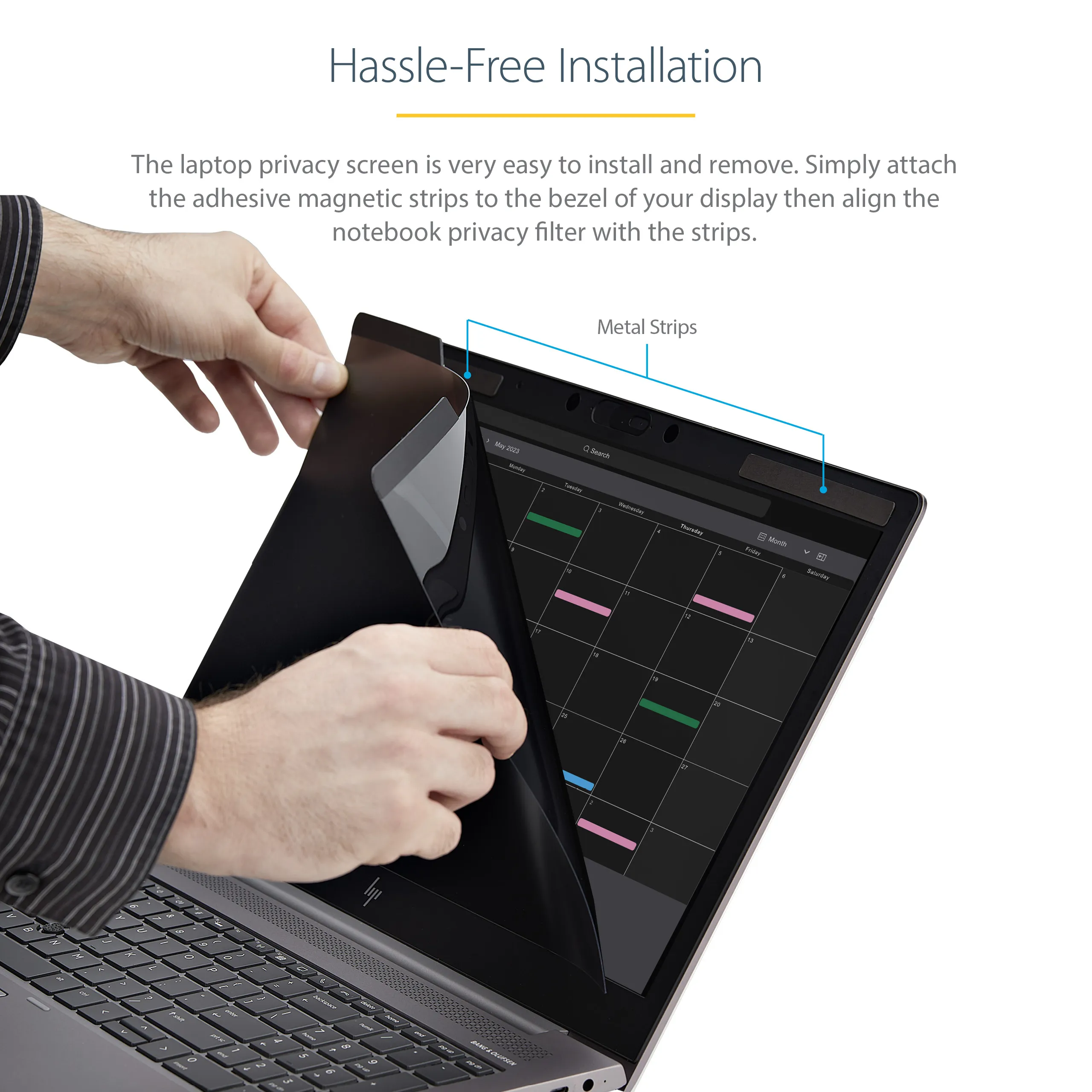 Laptop Privacy Screen for 15in Notebook