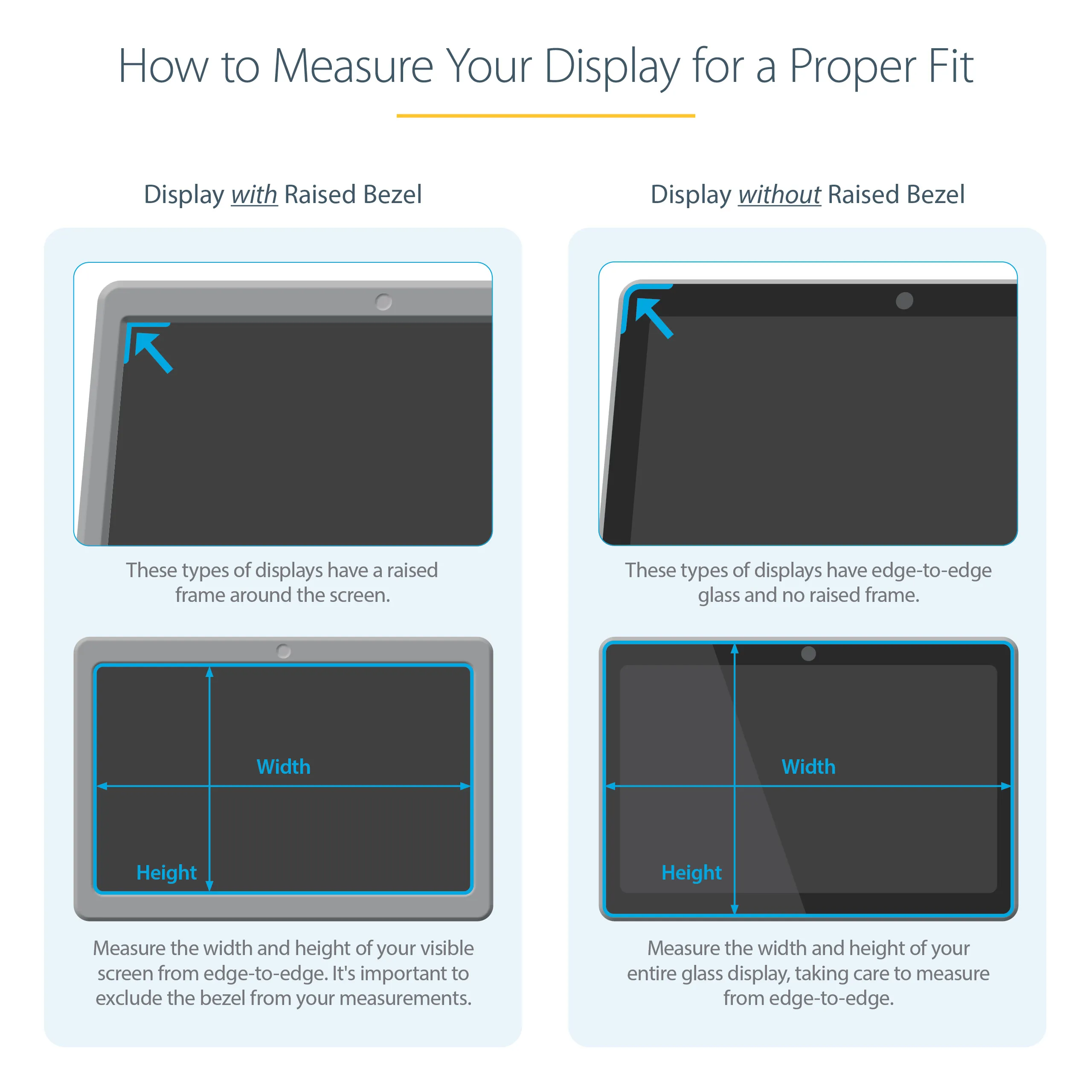 Laptop Privacy Screen for 15in Notebook