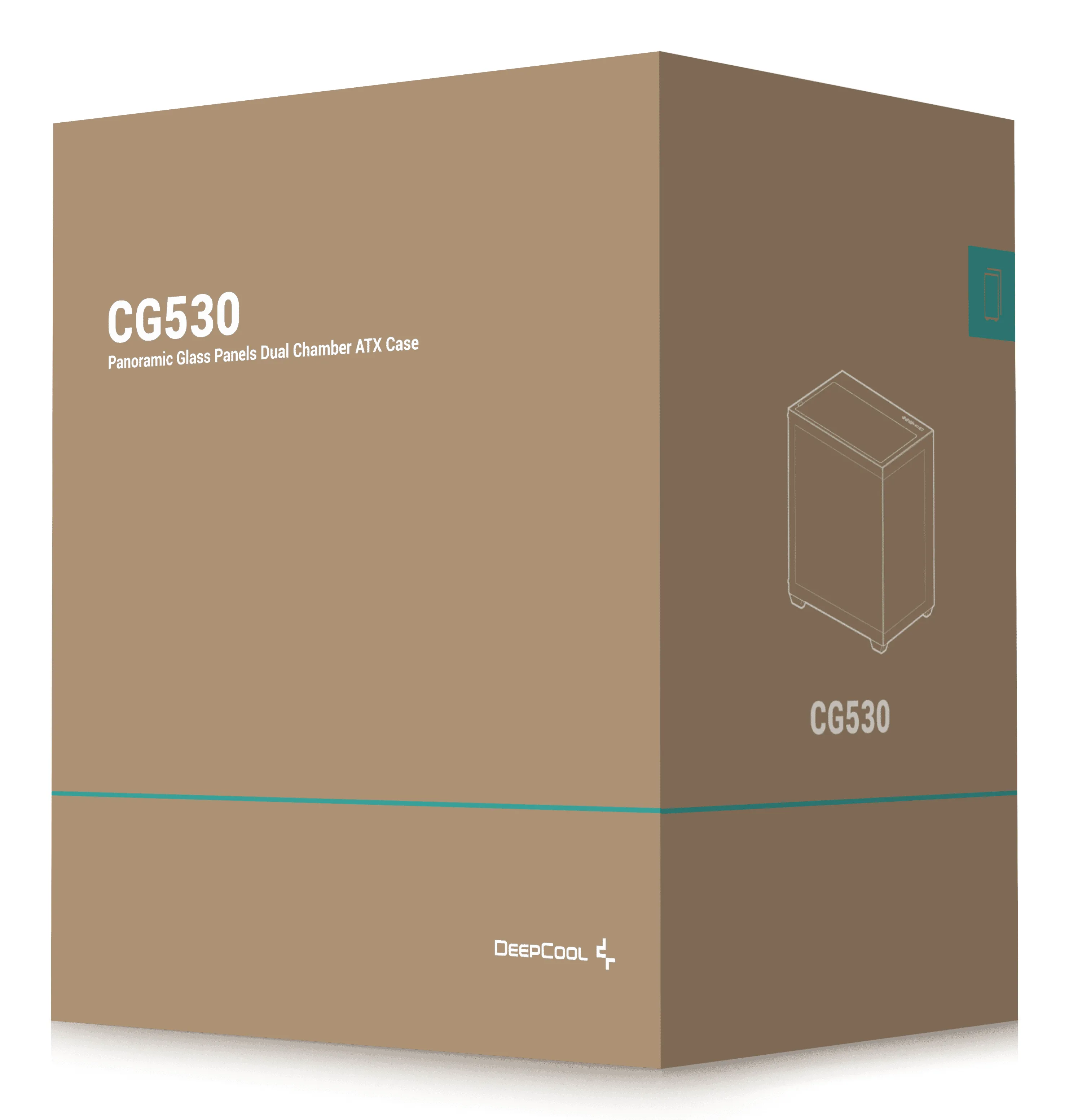 DeepCool CG530 -miditornikotelo, Musta