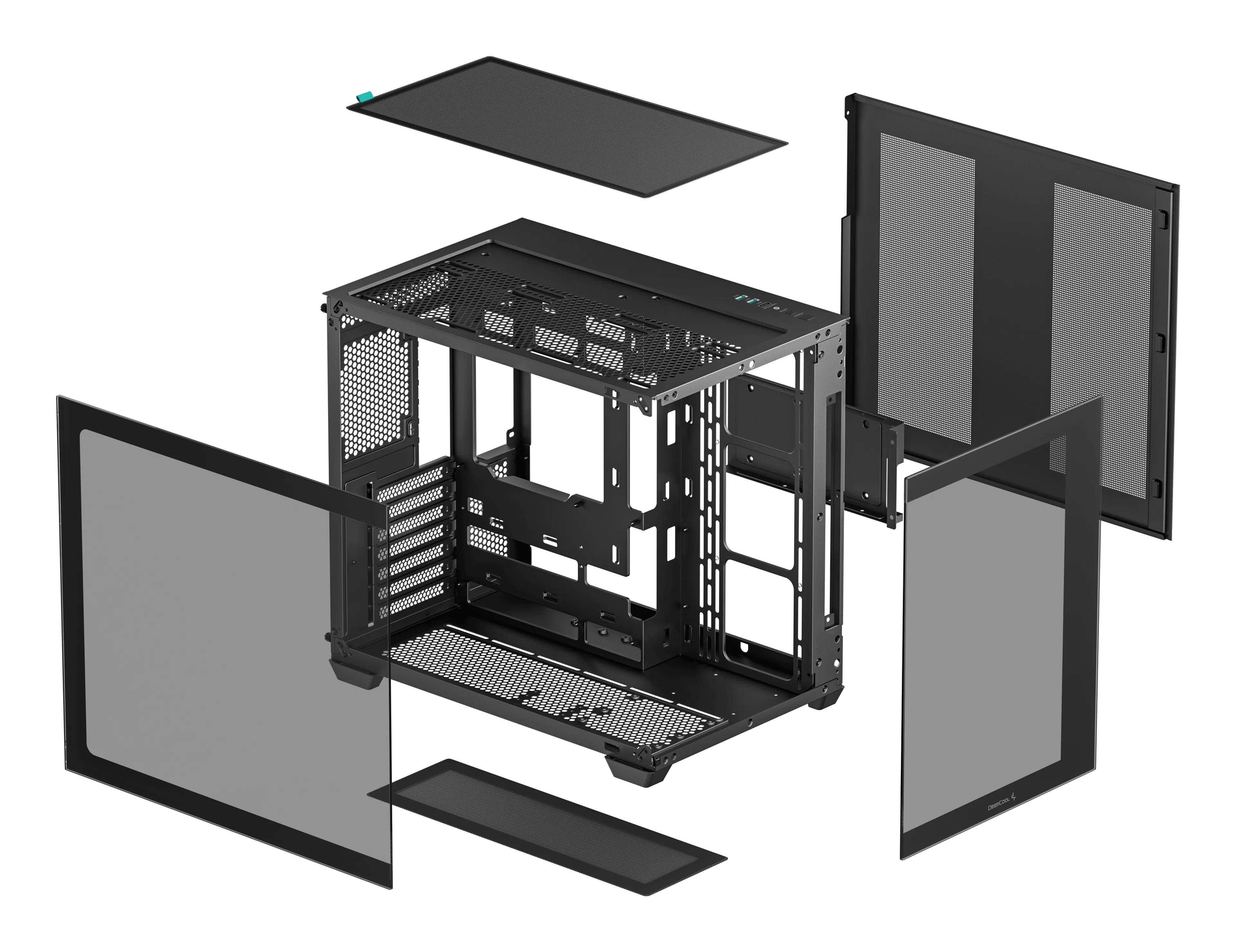 DeepCool CG530 -miditornikotelo, Musta
