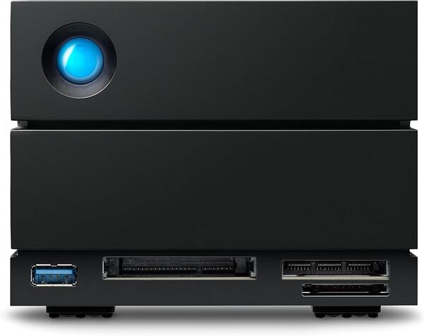 LaCie 2big RAID 40 Tt 3.5" -p&ouml;yt&auml;mallinen ulkoinen HDD, musta