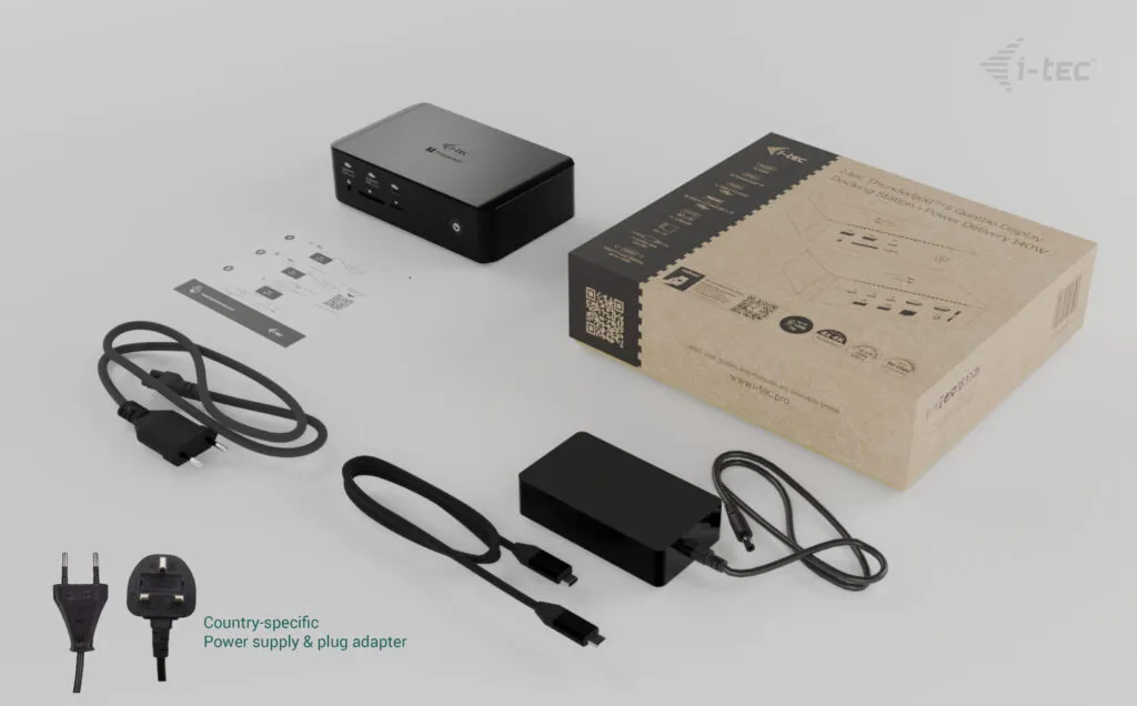 I-TEC Thunderbolt 5 Quattro Display Docking Station + PD 140