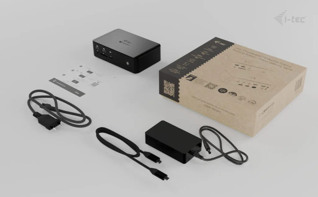 I-TEC Thunderbolt 5 Quattro Display Docking Station + PD 140 I-TEC Thunderbolt 5 Quattro Display Docking Station + PD 140