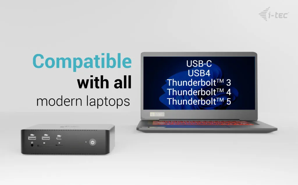 I-TEC Thunderbolt 5 Quattro Display Docking Station + PD 140