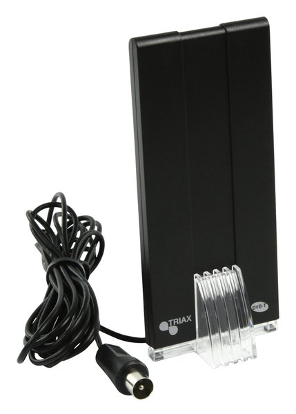 DVB-T 300i Active -sis&auml;antenni, 5V - Musta