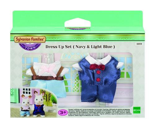 Sylvanian Families Town Series Dress up Set (Navy &amp; Light Blue)