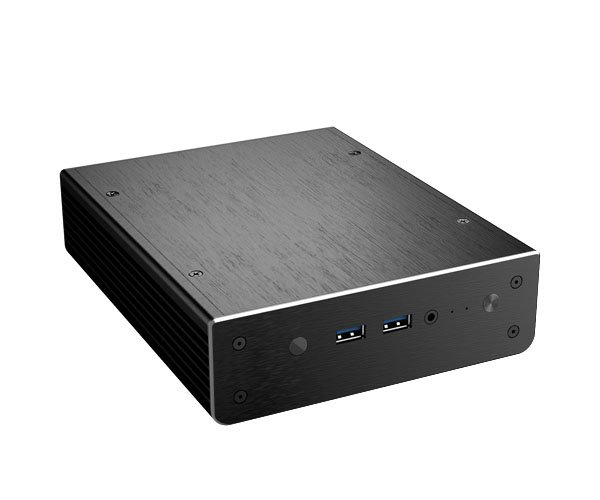 Akasa Akasa Newton X fl&auml;ktfri NUC-datorl&aring;da, aluminium, svart