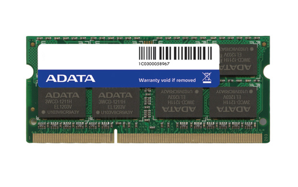 ADATA SODIMM DDR3 1600 4GB CL11 RETAIL