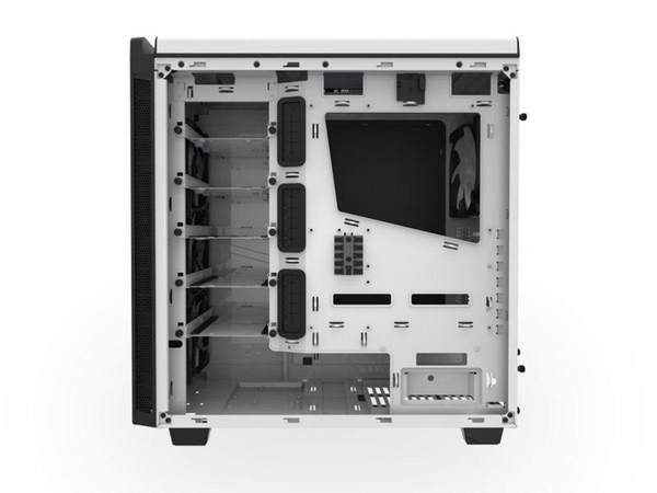 NZXT H440W miditower chassi, f&ouml;nster, Vit
