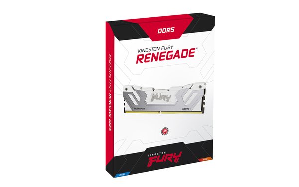 Kingston FURY 24GB 8800MT/s DDR5 CL42 CUDIMM FURY Renegade White 24GB (1 x 24 GB) DDR5 8800 MT/s, CL42 - memory