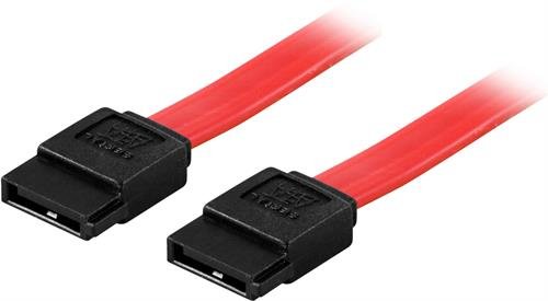 DELTACO SATA/SAS-kabel, rak-rak, 1m