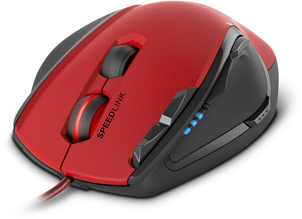 Speed Link Prime Z-DW - Gaming mouse, red