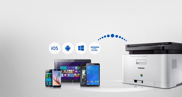 Samsung Xpress C480W LAN/Wi-Fi, A4 - colour laser printer