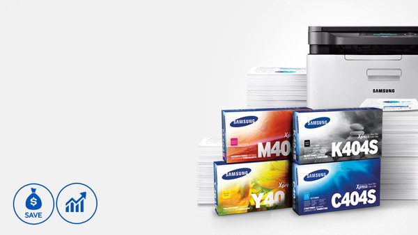 Samsung Xpress C480W LAN/Wi-Fi, A4 - colour laser printer