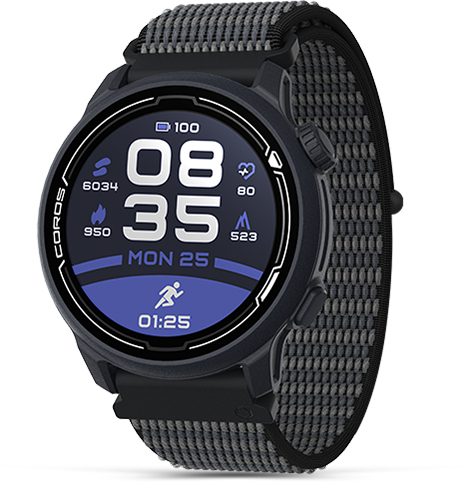 Coros Pace 2 - sports watch, Dark Navy (nylon band)