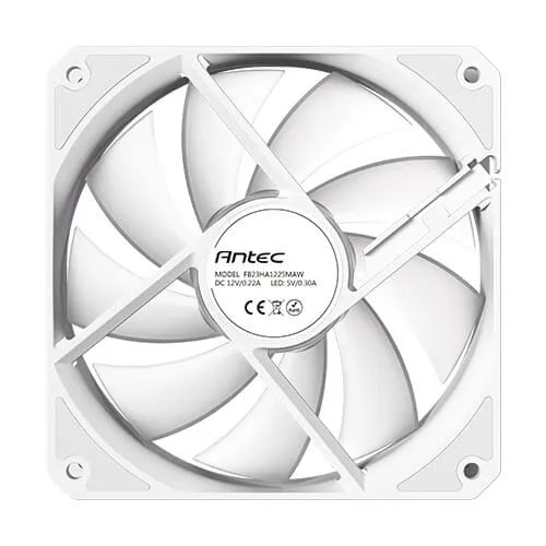 Antec P12 PWM ARGB Vit 120 mm chassifl&auml;kt, 3-pack