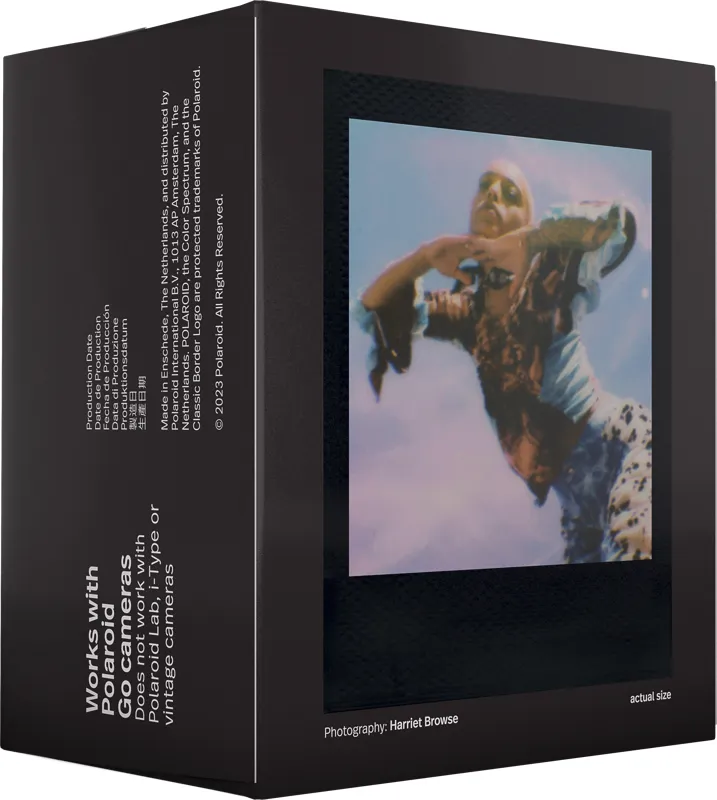 POLAROID Color Film Go Black Frame 2-pack