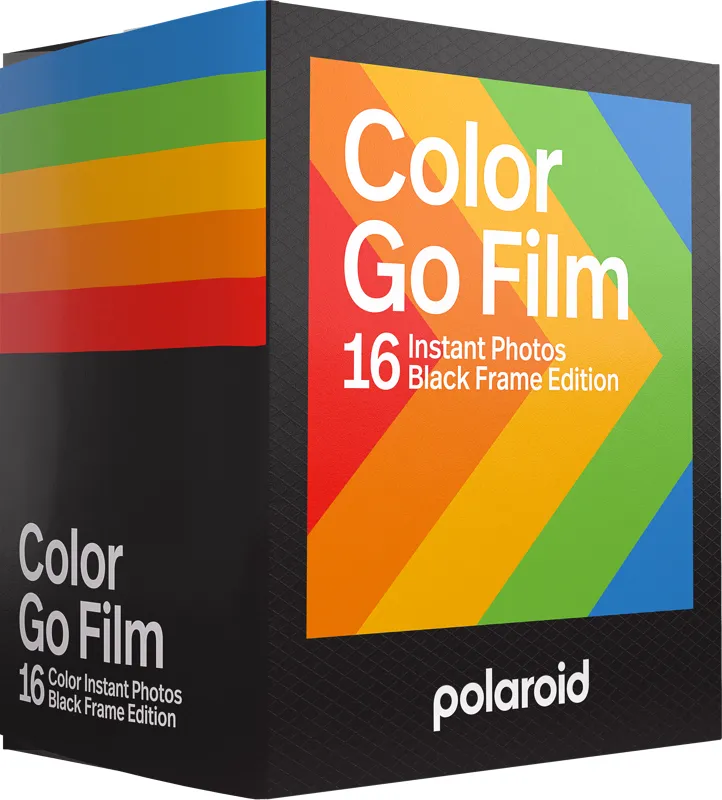 POLAROID Color Film Go Black Frame 2-pack