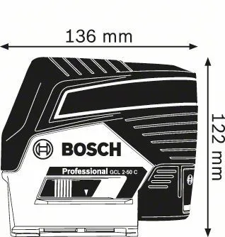 Bosch GCL 2-50 C Professional - cross line laser level