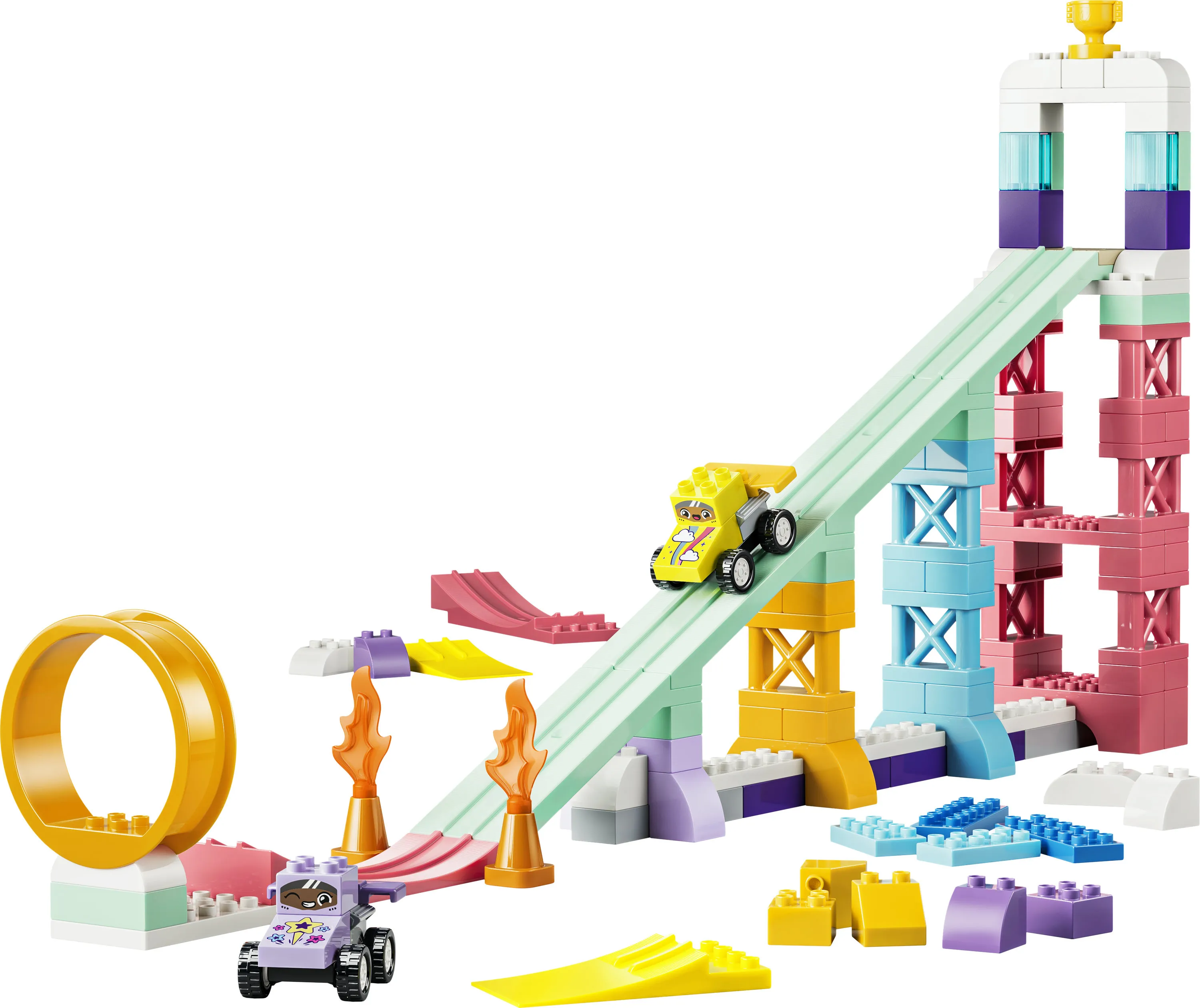 LEGO DUPLO Kreativa ramper och fordon 3-i-1 10478