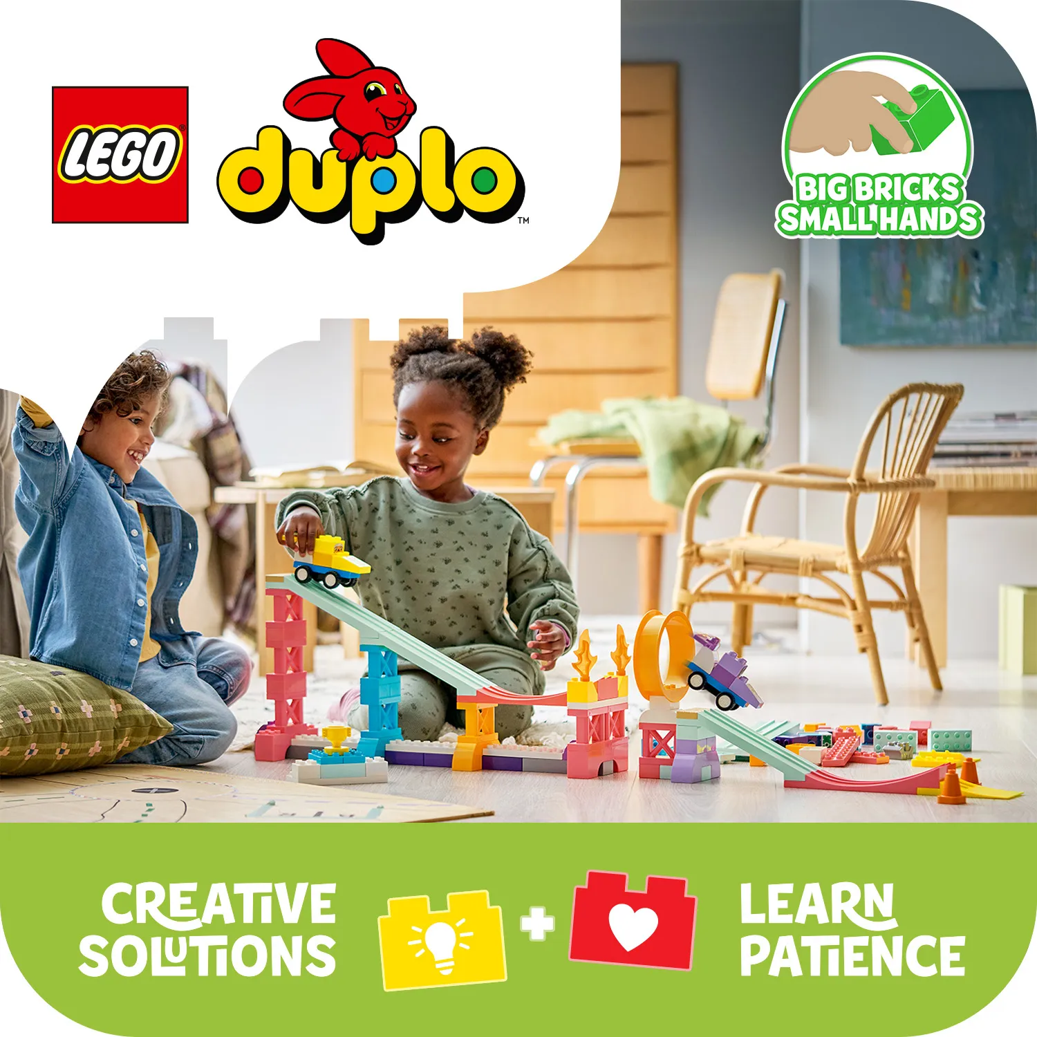 LEGO DUPLO Kreativa ramper och fordon 3-i-1 10478