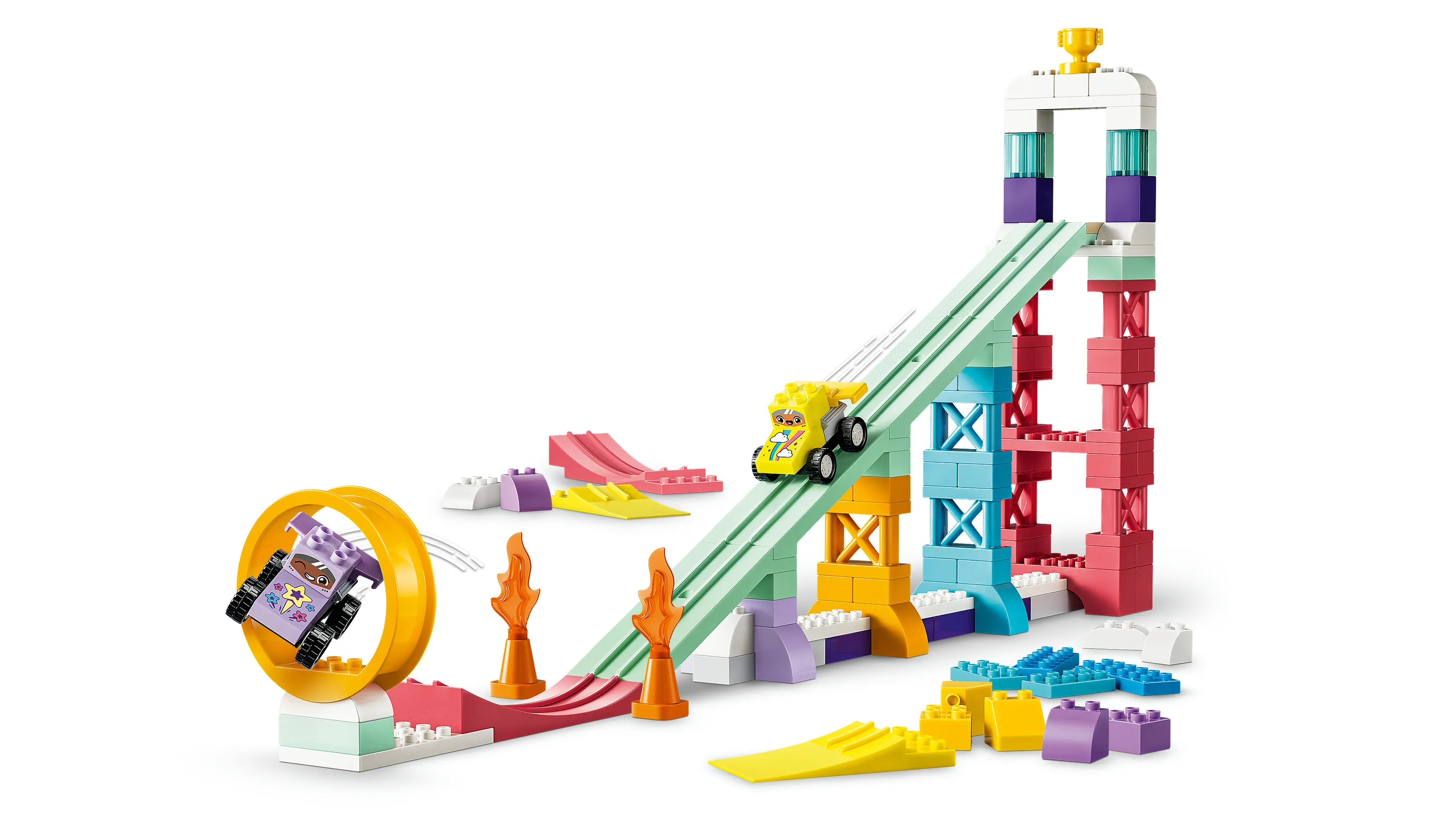 LEGO DUPLO 3-in-1 Creative Ramps with Vehicles 10478