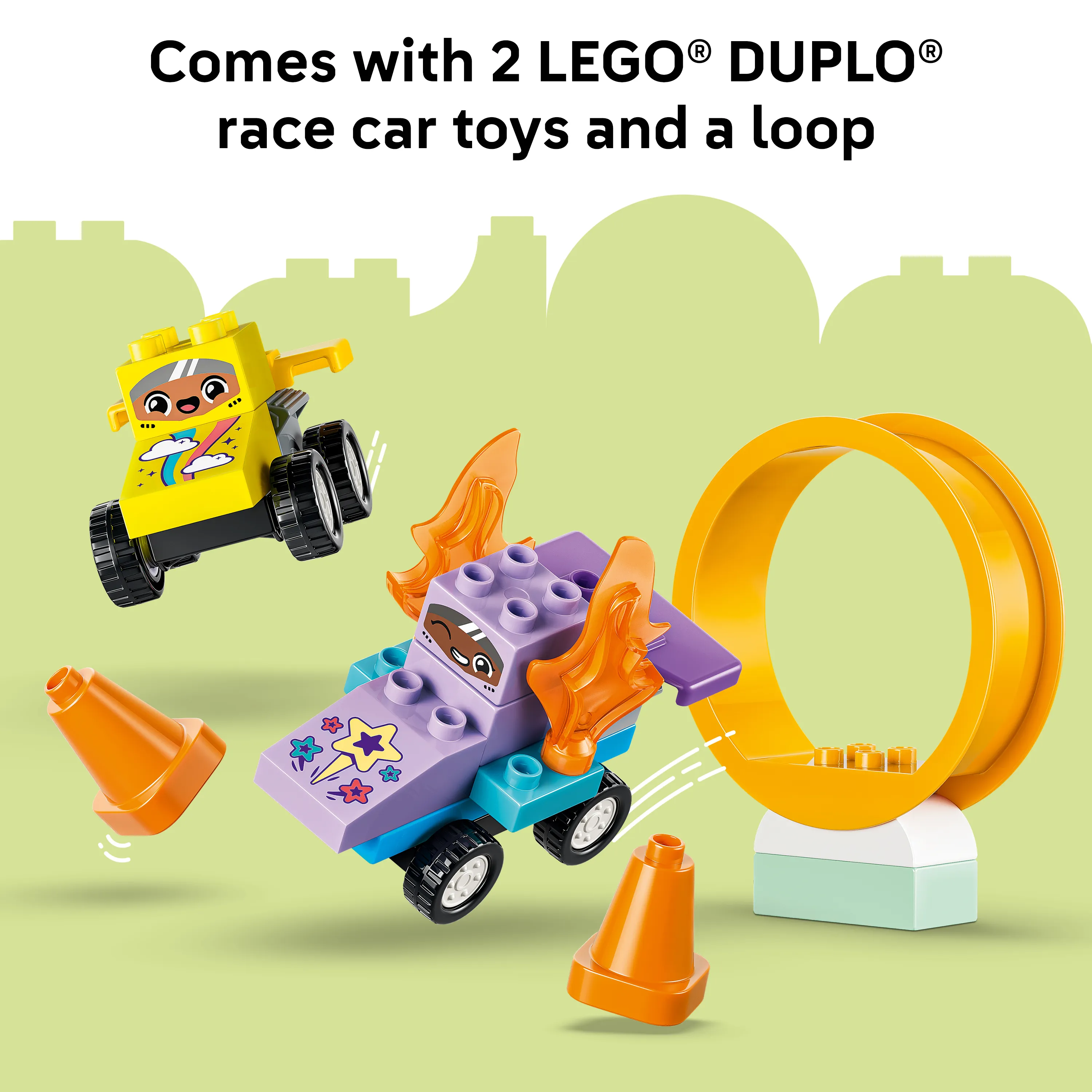 LEGO DUPLO Kreativa ramper och fordon 3-i-1 10478