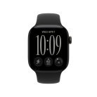 Apple Watch Series 12 (GPS) 42mm Black Aluminium Case with Black Sport Band, S/M