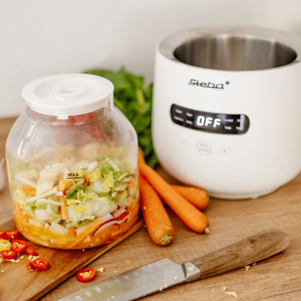 Steba JM 4 Ferment Yogurt Maker, 2 liters, 20 watts, White