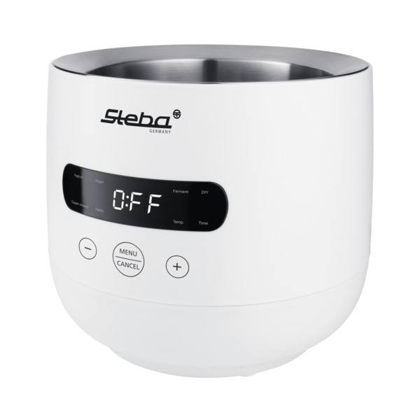 Steba JM 4 Ferment Yogurt Maker, 2 liters, 20 watts, White
