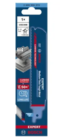 Bosch Expert Medium-Thick Tough Metal S 955 HHM Savklinge Vekselsav