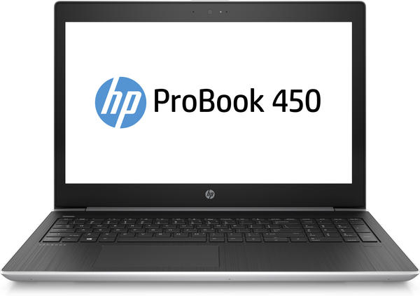 HP 15.6" 450 G5, 256GB, Win 10 Pro - kannettava, hopea