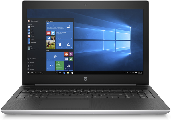 HP 15.6" 450 G5, 256GB, Win 10 Pro - kannettava, hopea