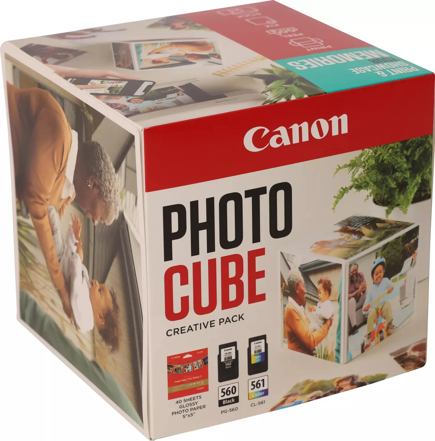 Canon Photo Cube Creative Pack -mustekasettipakkaus, 4 kpl