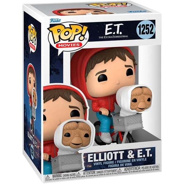 Funko POP! ET - Elliott with ET on Bike - figure (12.1 cm)