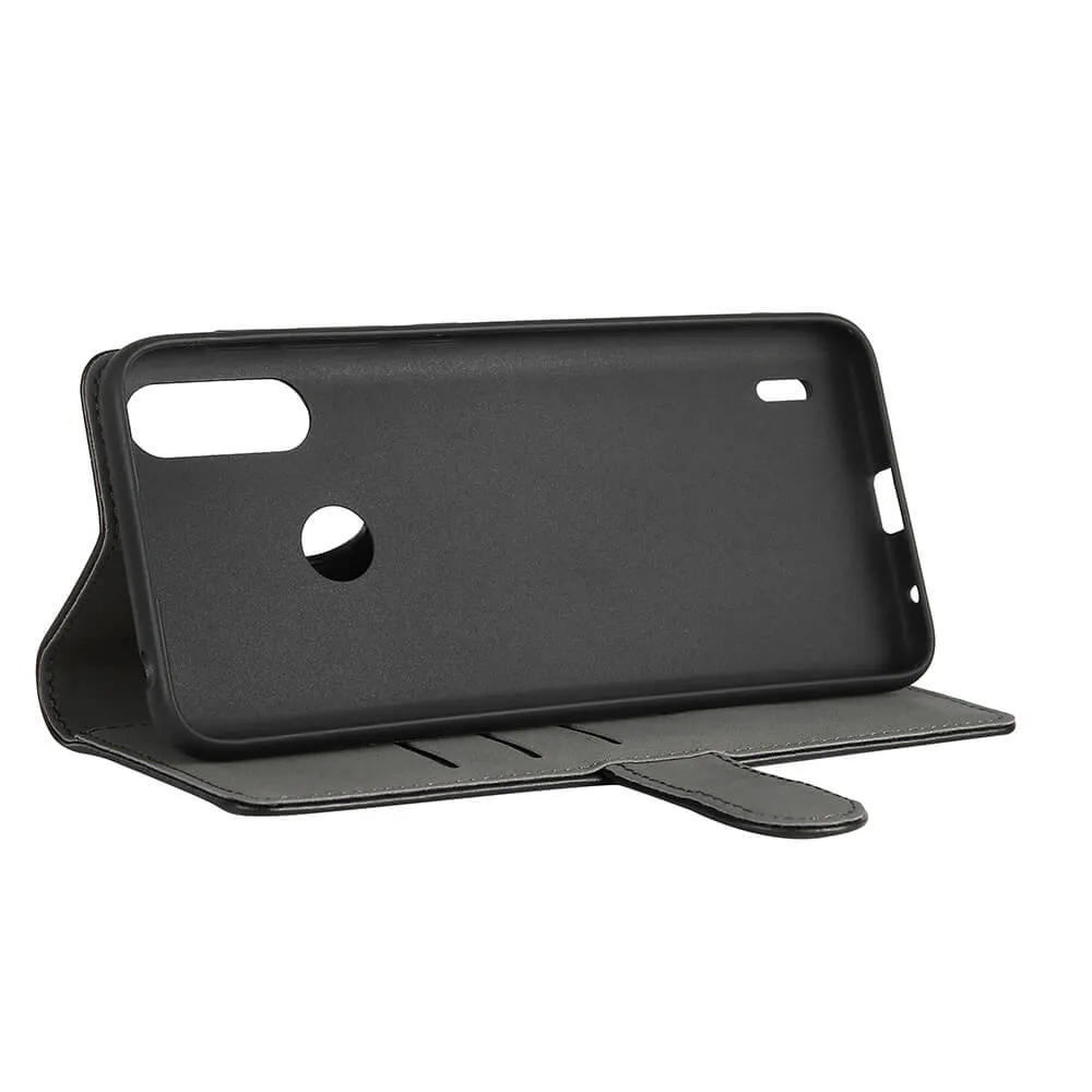 GEAR Wallet, Moto E71i -lompakkokotelo, Musta