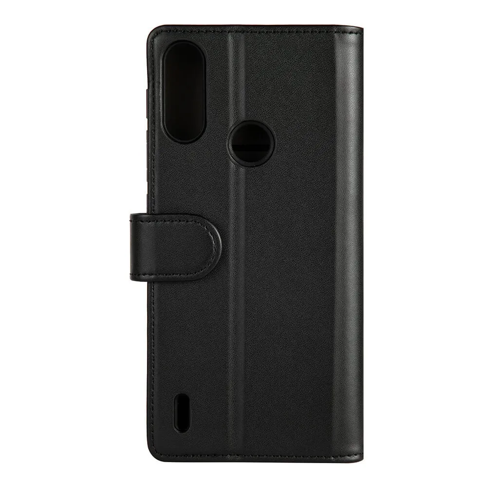 GEAR Wallet, Moto E71i -lompakkokotelo, Musta