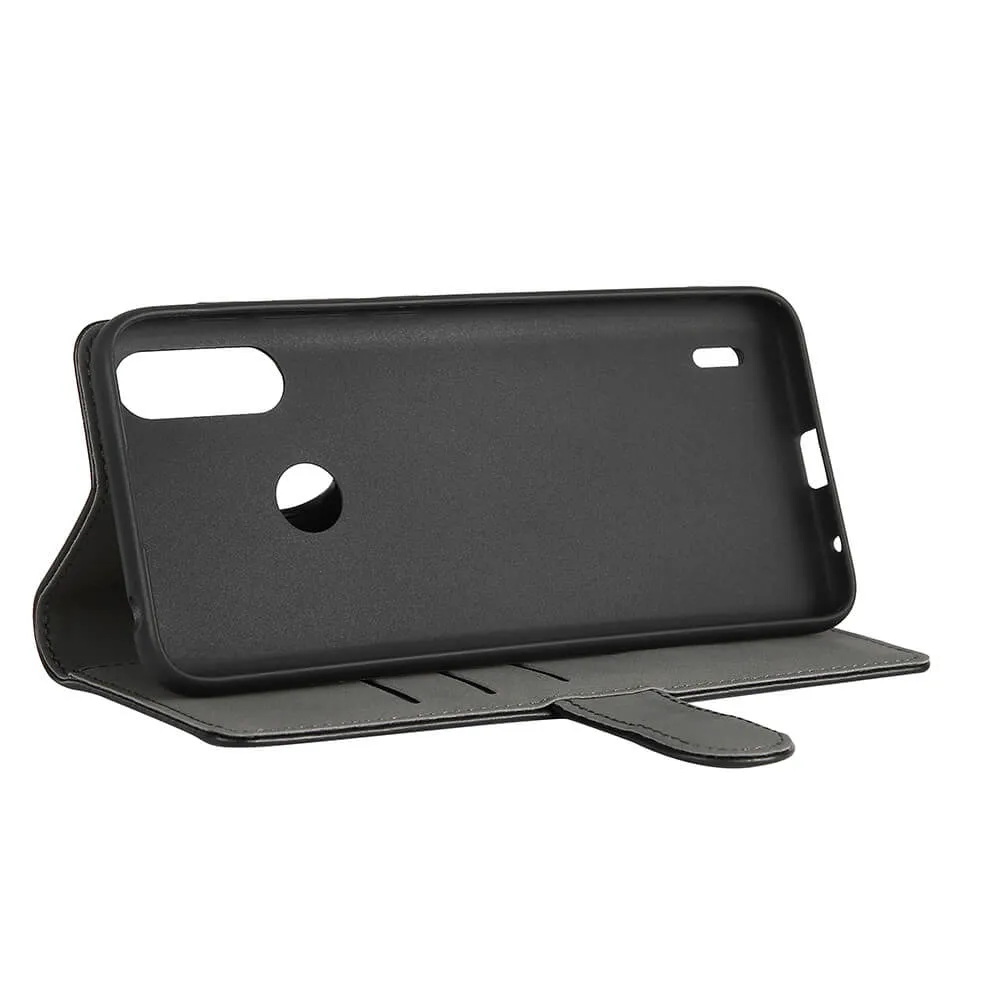 GEAR Wallet, Moto E71i - Wallet Case, Black