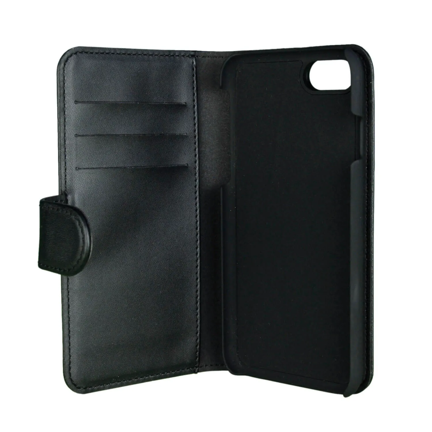 GEAR Wallet, iPhone 8/7/6/6s Plus - 2-in-1 Wallet Case, Black