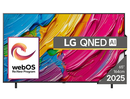 LG 65QNED80A3A 65" 4K QNED webOS TV, 60 Hz, HDR10, HLG
