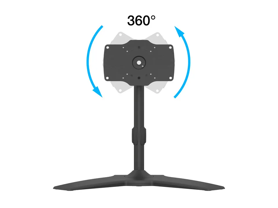 Multibrackets M VESA Desktopmount Single Stand, -skrivbordsfäste, svart, 24"-32", 15kg